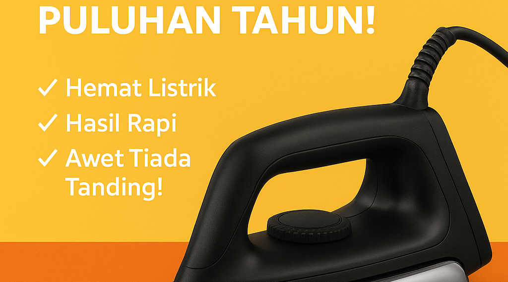 Setrika Philips 1172 – Kuat, Tahan Lama, dan Nyaman Digunakan